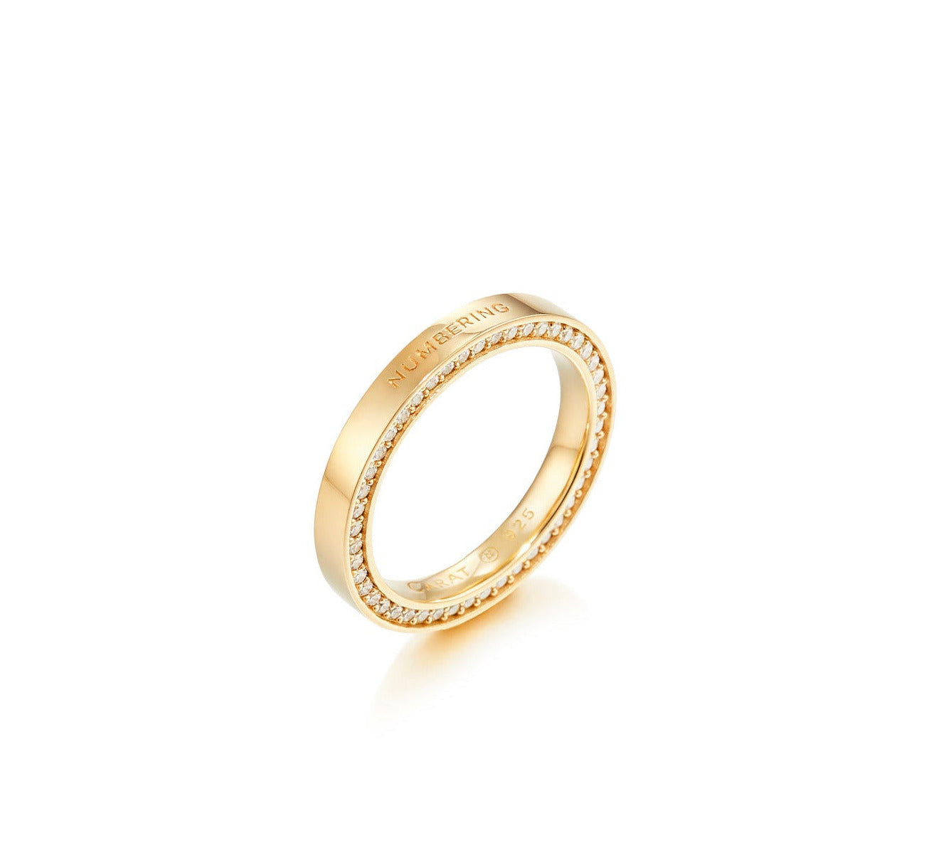 Numbering N-dia Side Pave Ring – A Tempo New York