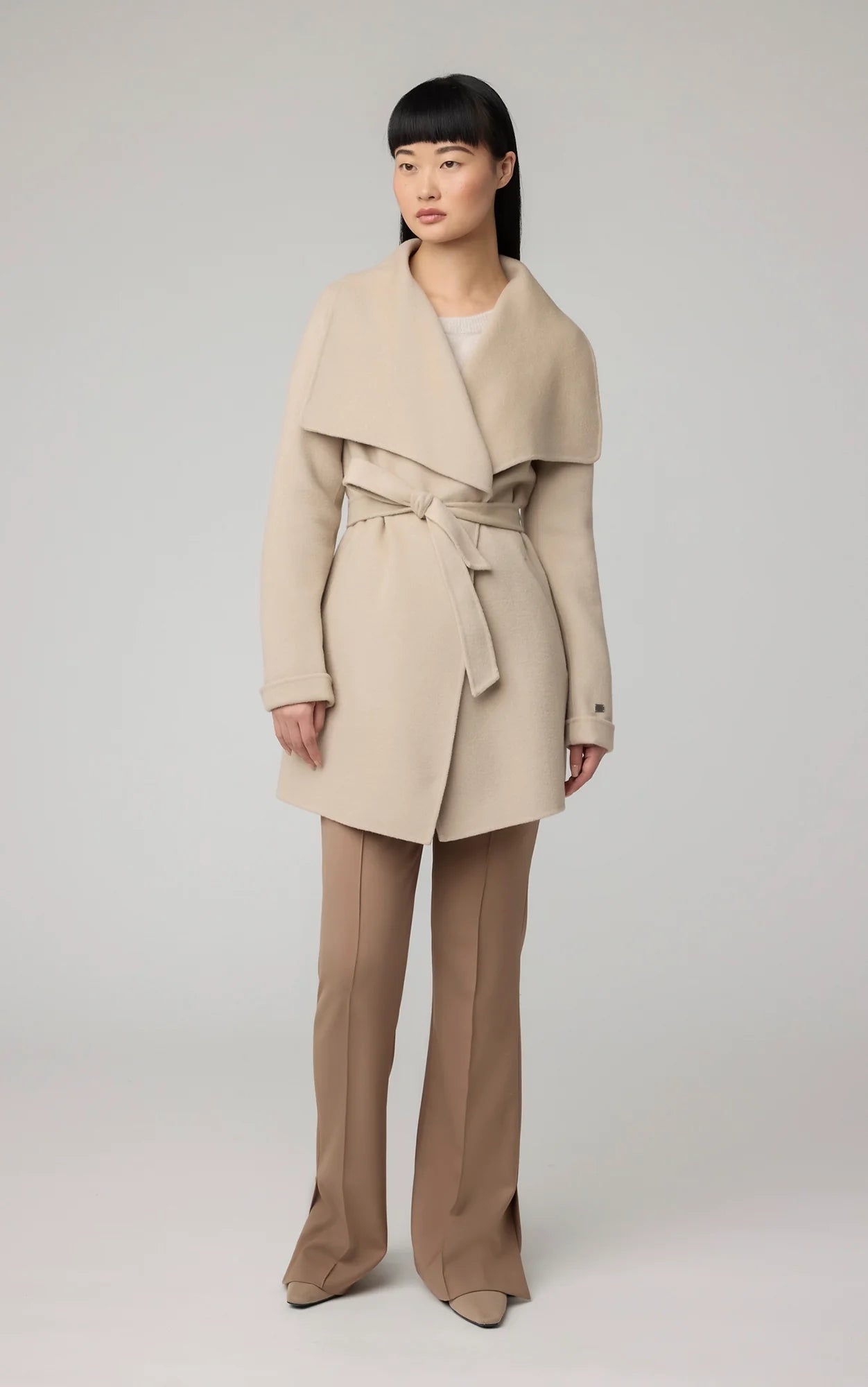 Soia & Kyo Bridgette-N Double Face Wool Coat