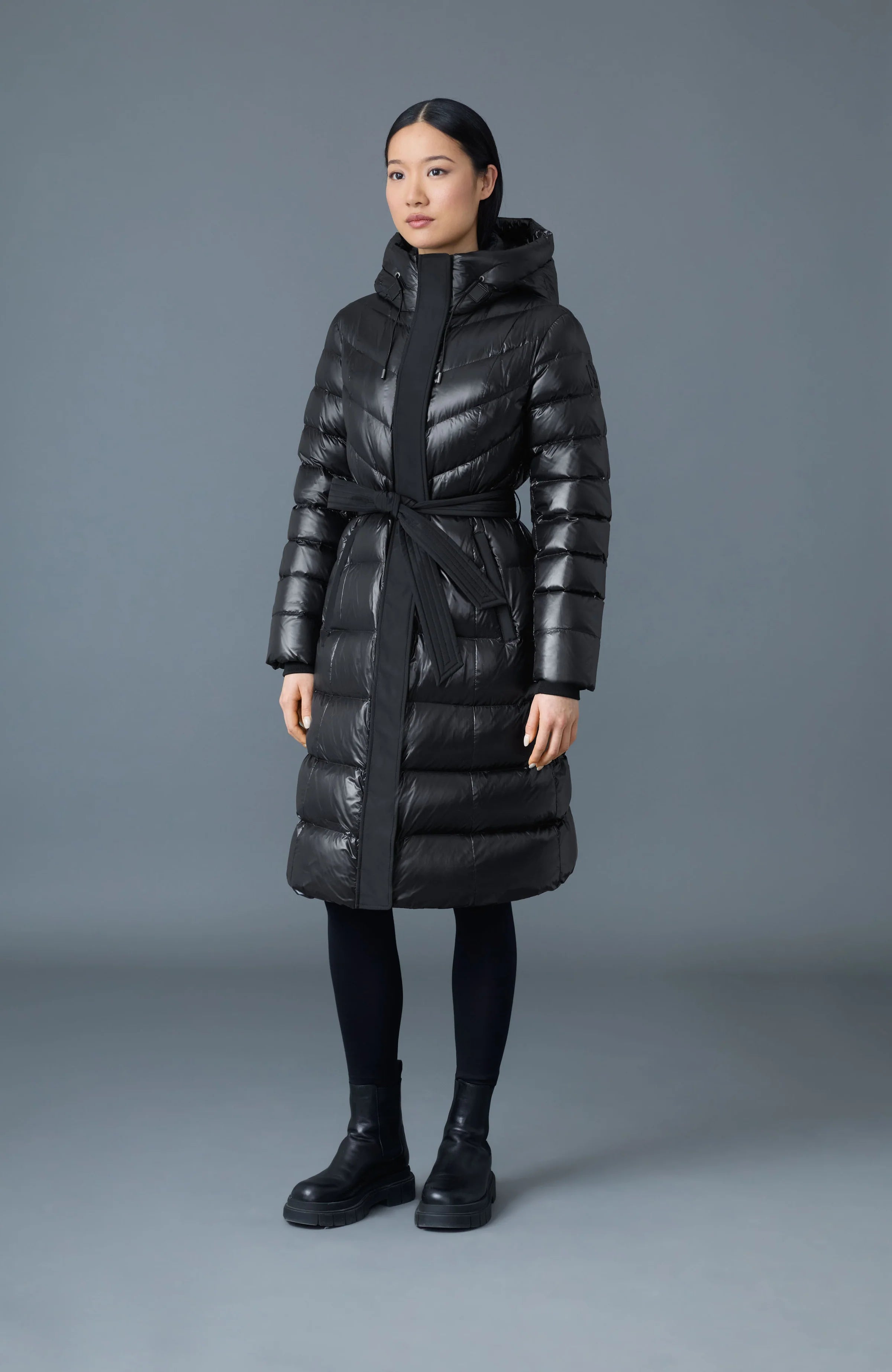 Mackage Coralia Hood/Down Coat Black