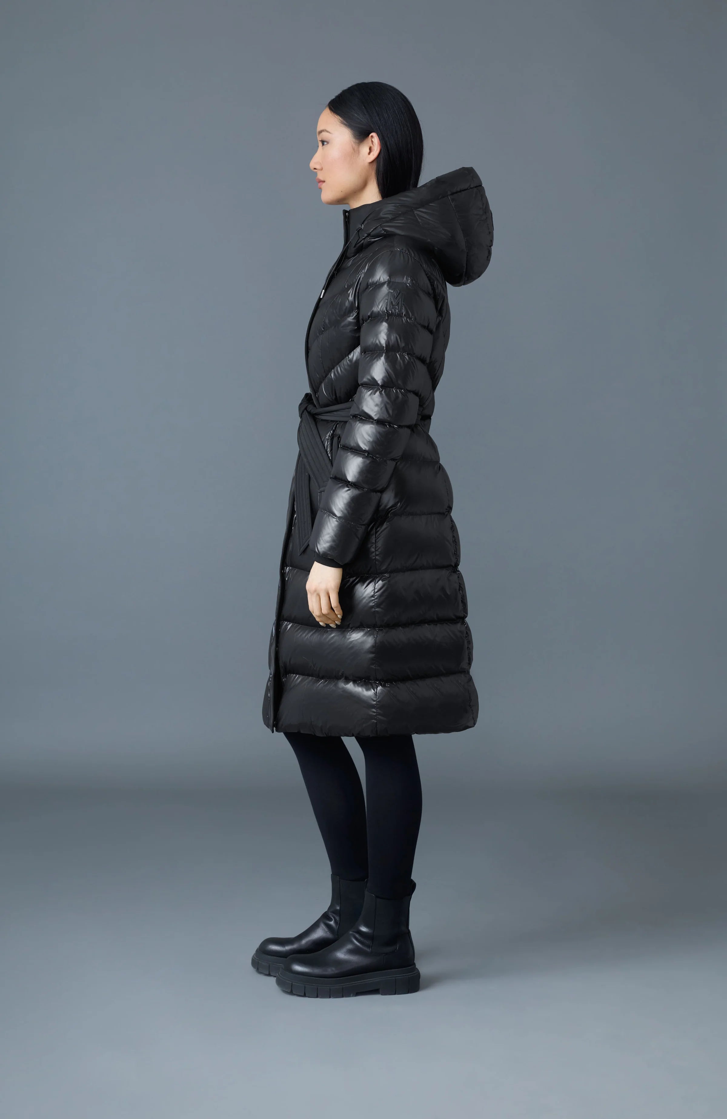 Mackage Coralia Hood/Down Coat Black