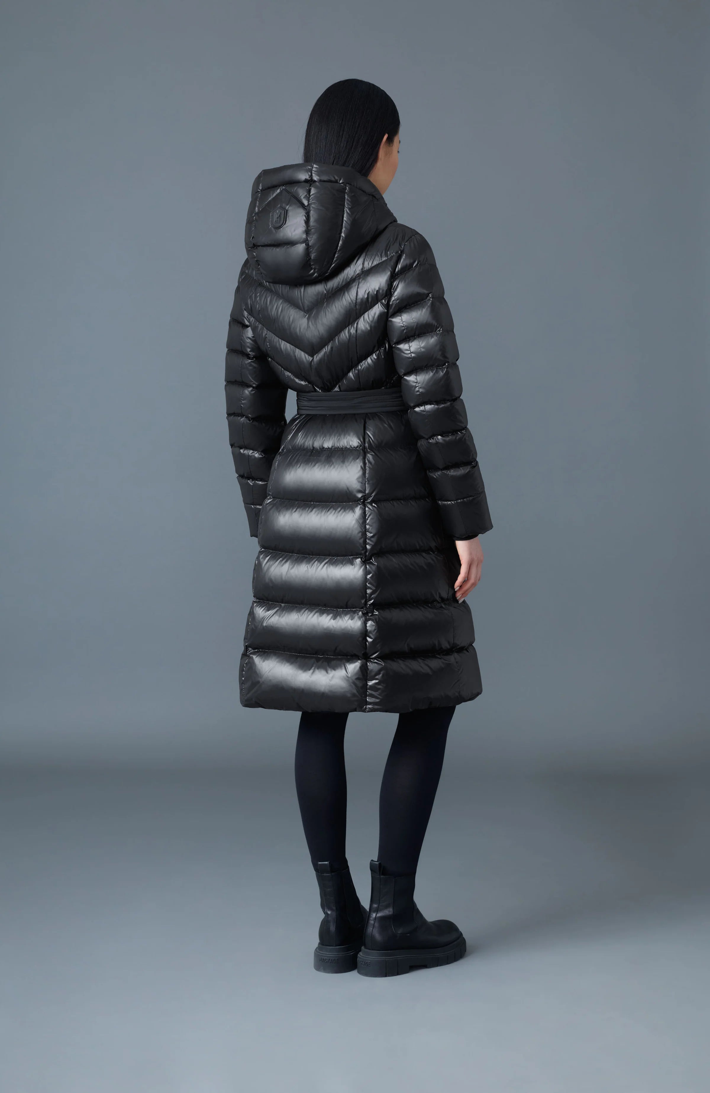Mackage Coralia Hood/Down Coat Black