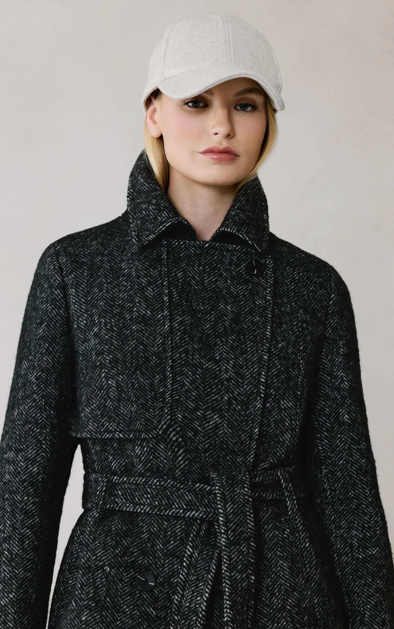 Soia & Kyo Fabianne-H Wool Coat Black