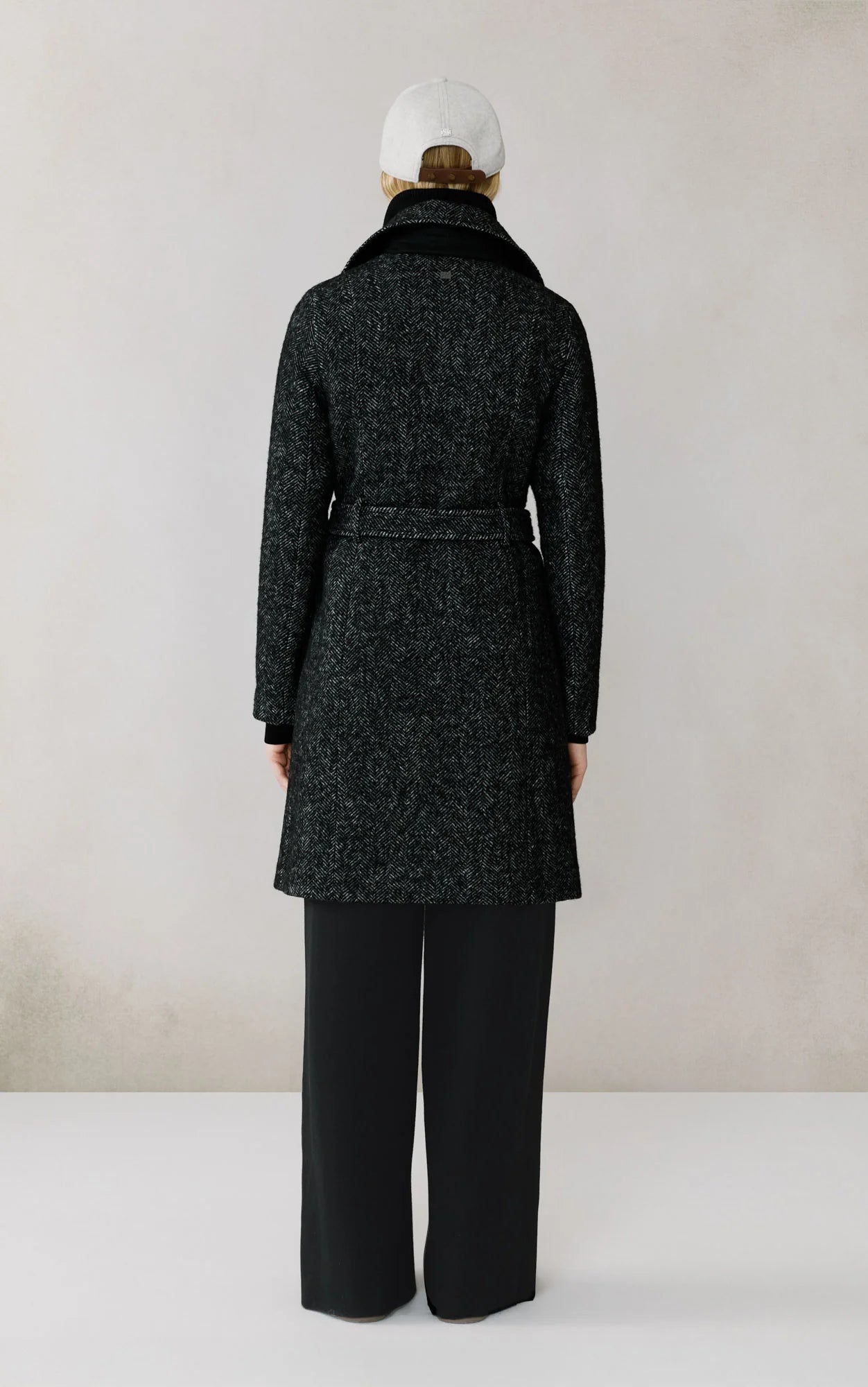 Soia & Kyo Fabianne-H Wool Coat Black