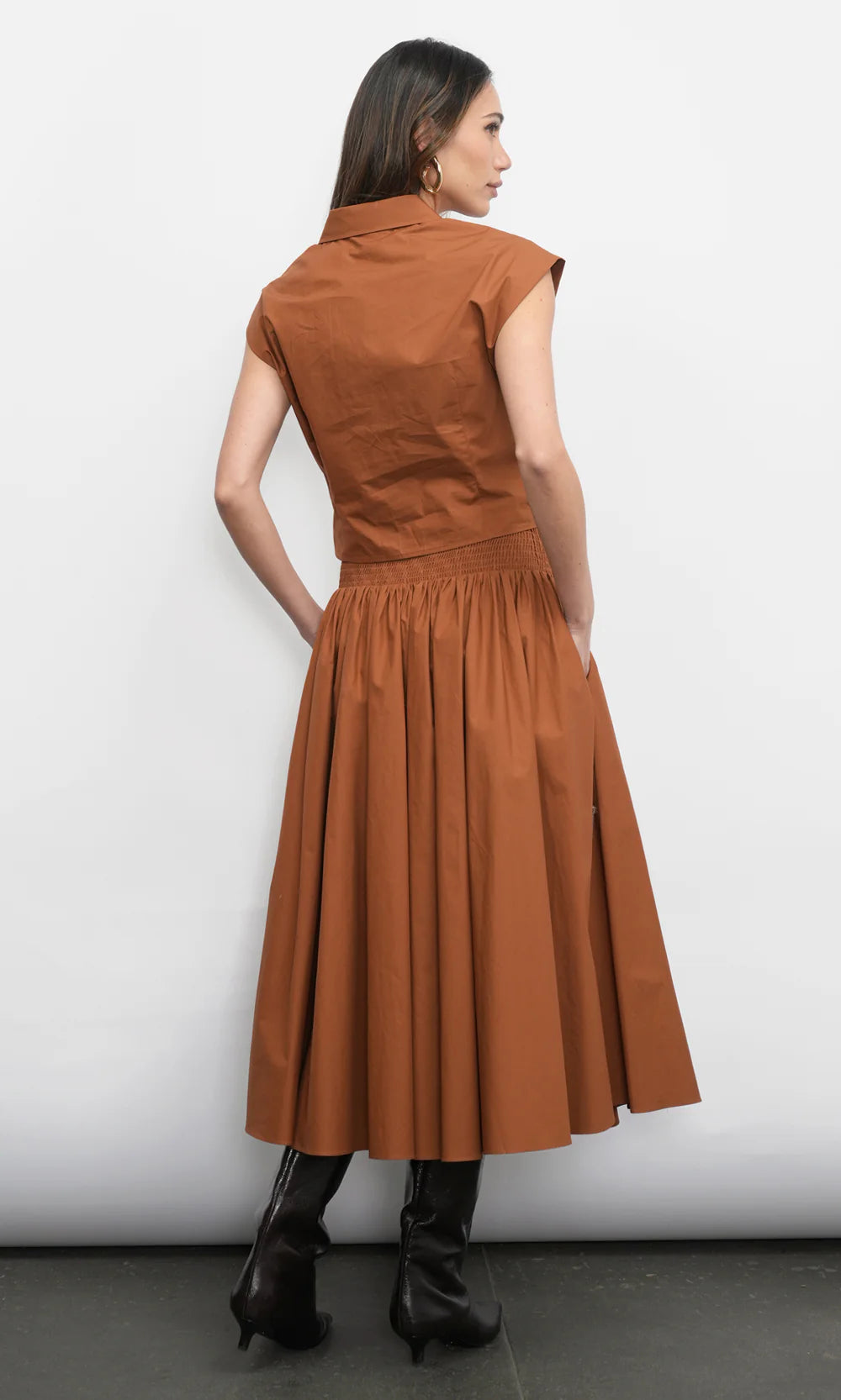 Greylin Etienne Smock Skirt