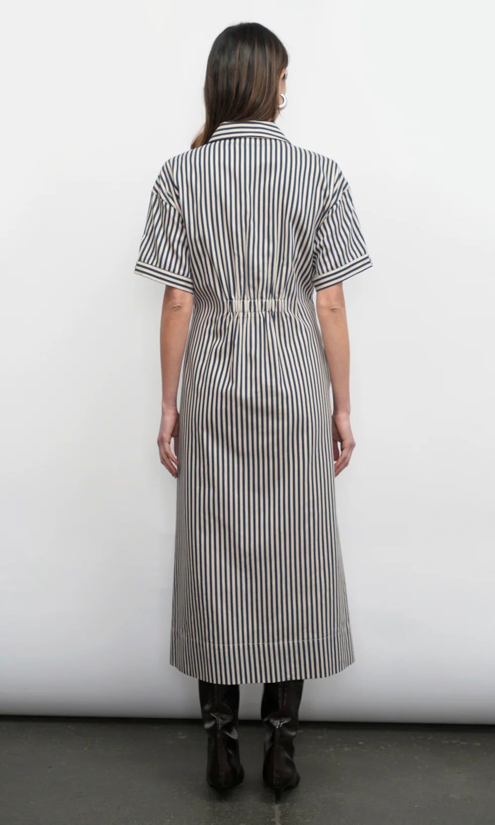 Greylin Vanisa Stripe Midi Dress