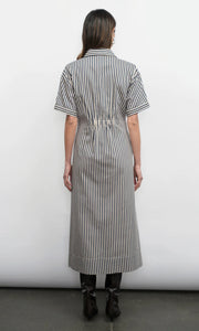 Greylin Vanisa Stripe Midi Dress