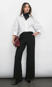 Greylin Thea Lantern Sleeve White Shirt