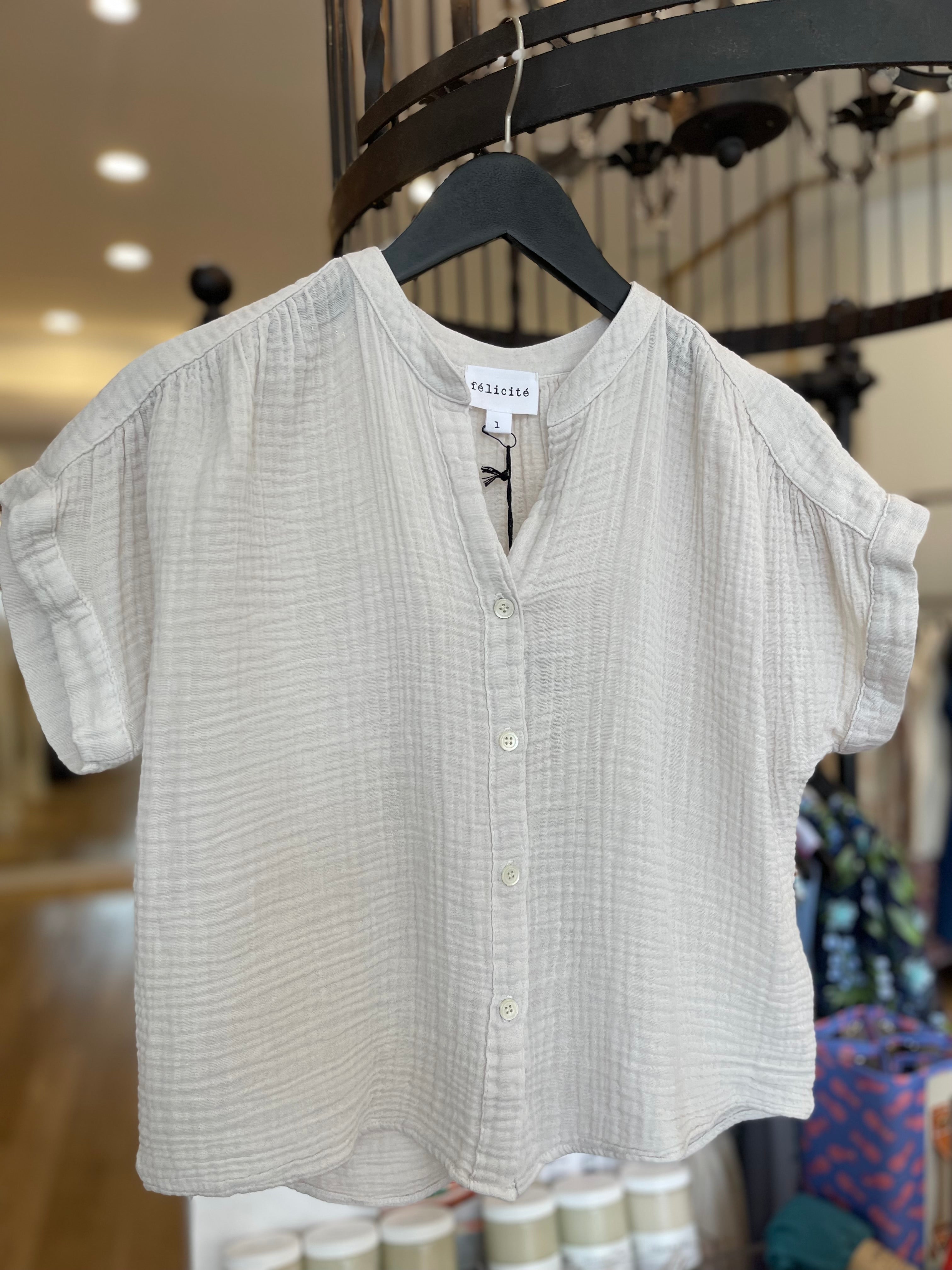 Felicite Short Sleeve Top