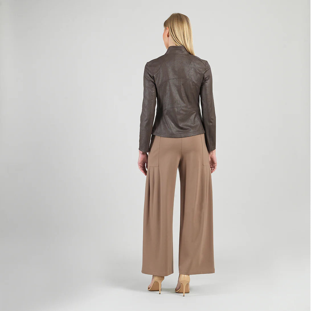 Clara Sunwoo Liquid Leather Signature Jacket