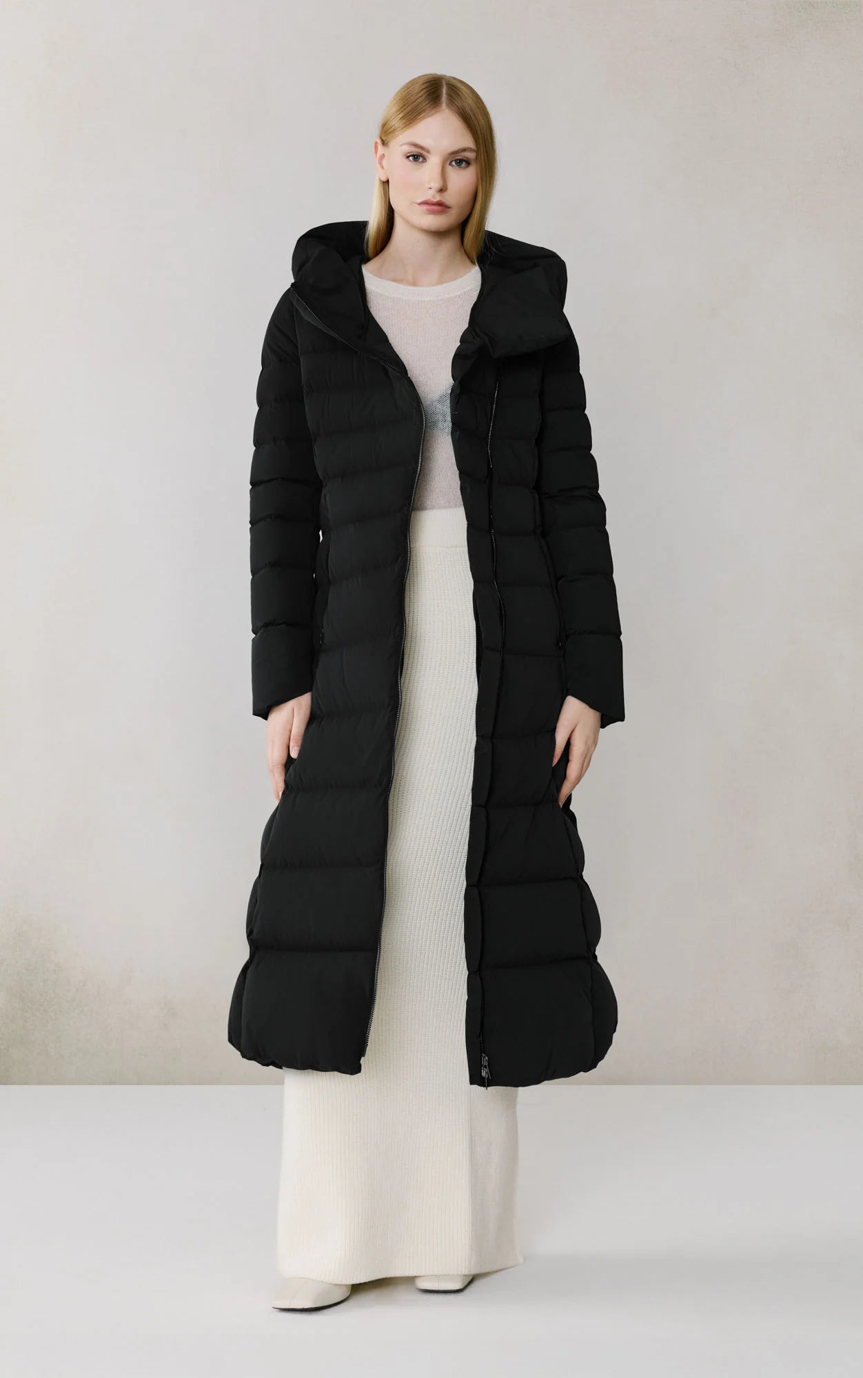 Soia & Kyo Judy-L Long Down Coat Black