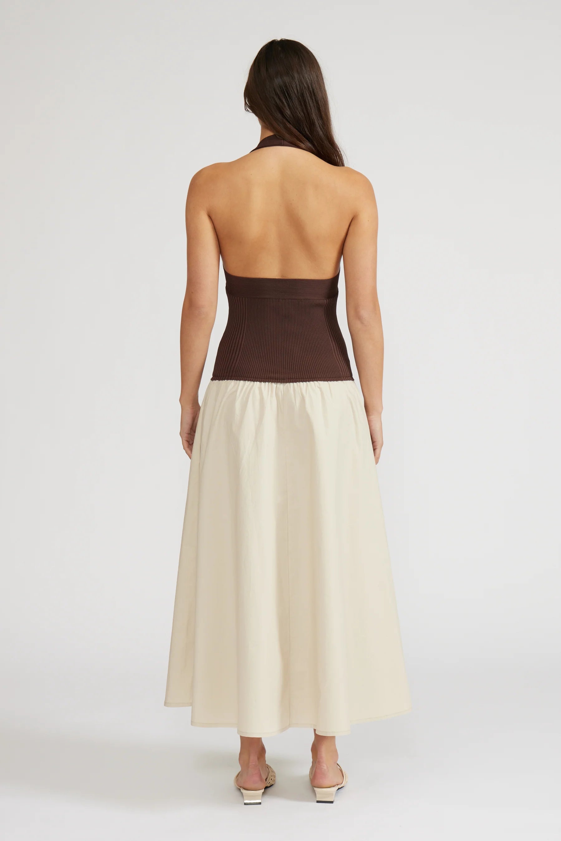 Lucy Paris Sevilla Brown/Tan Dress