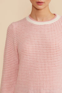 Lucy Paris Teya Lt. Pink Sweater