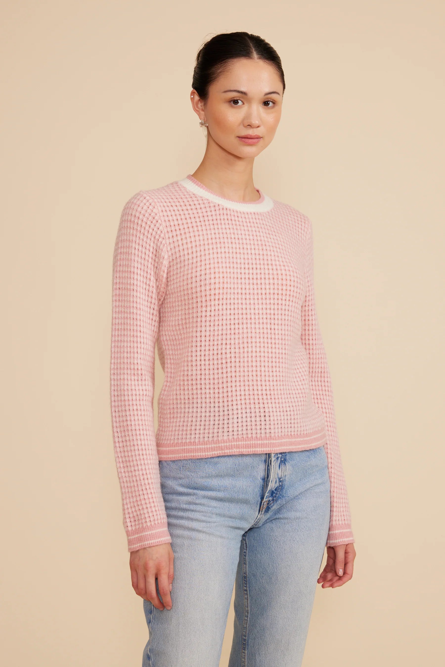 Lucy Paris Teya Lt. Pink Sweater