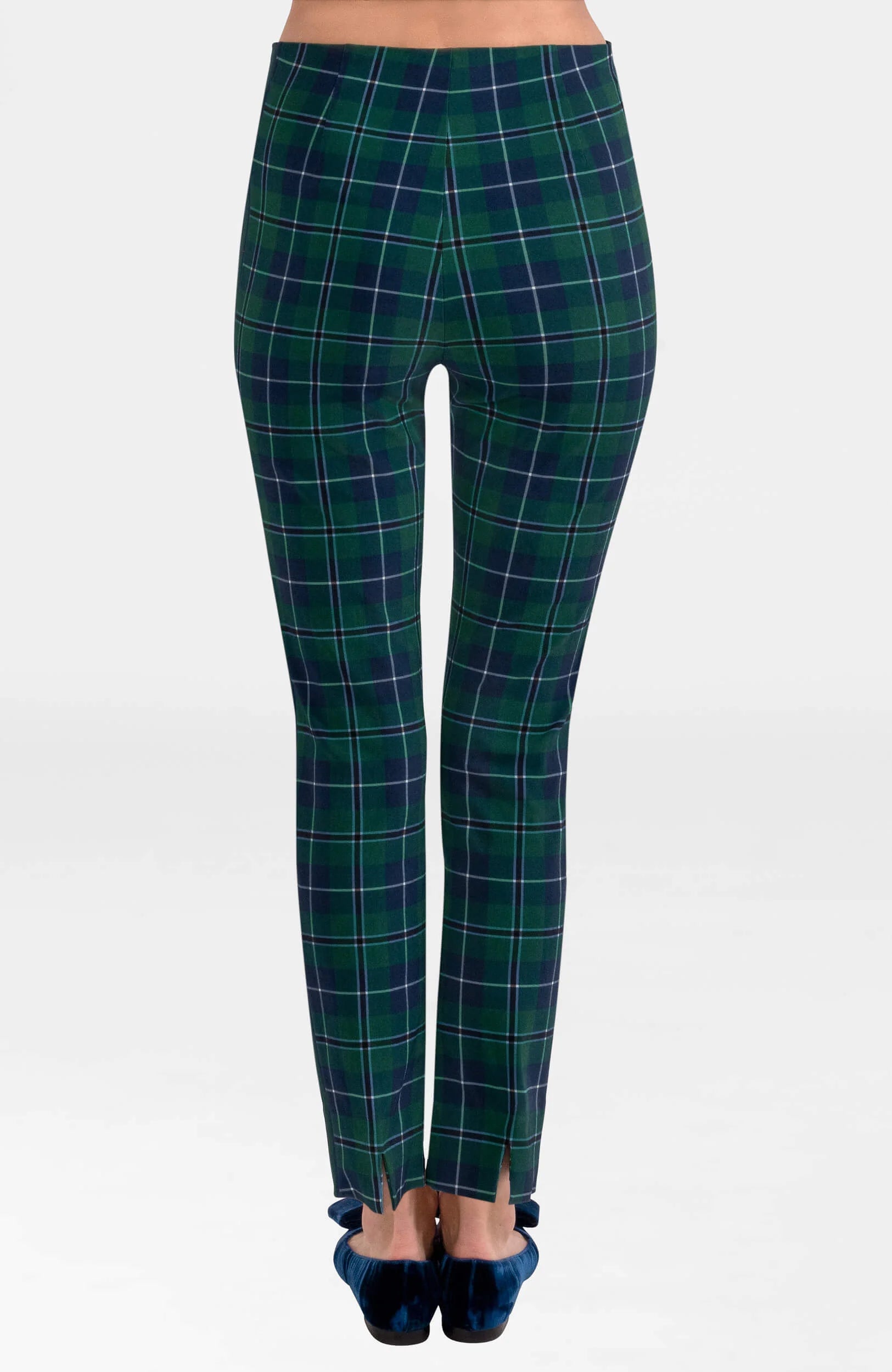 Gretchen Scott Tartan Pull On Pants