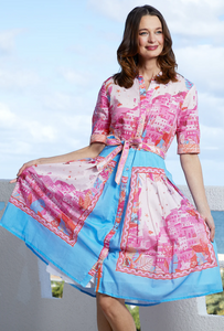 Dizzy Lizzie Mrs. Maisel Dress Riviera