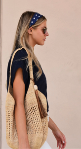 Felicite Henley Top Navy