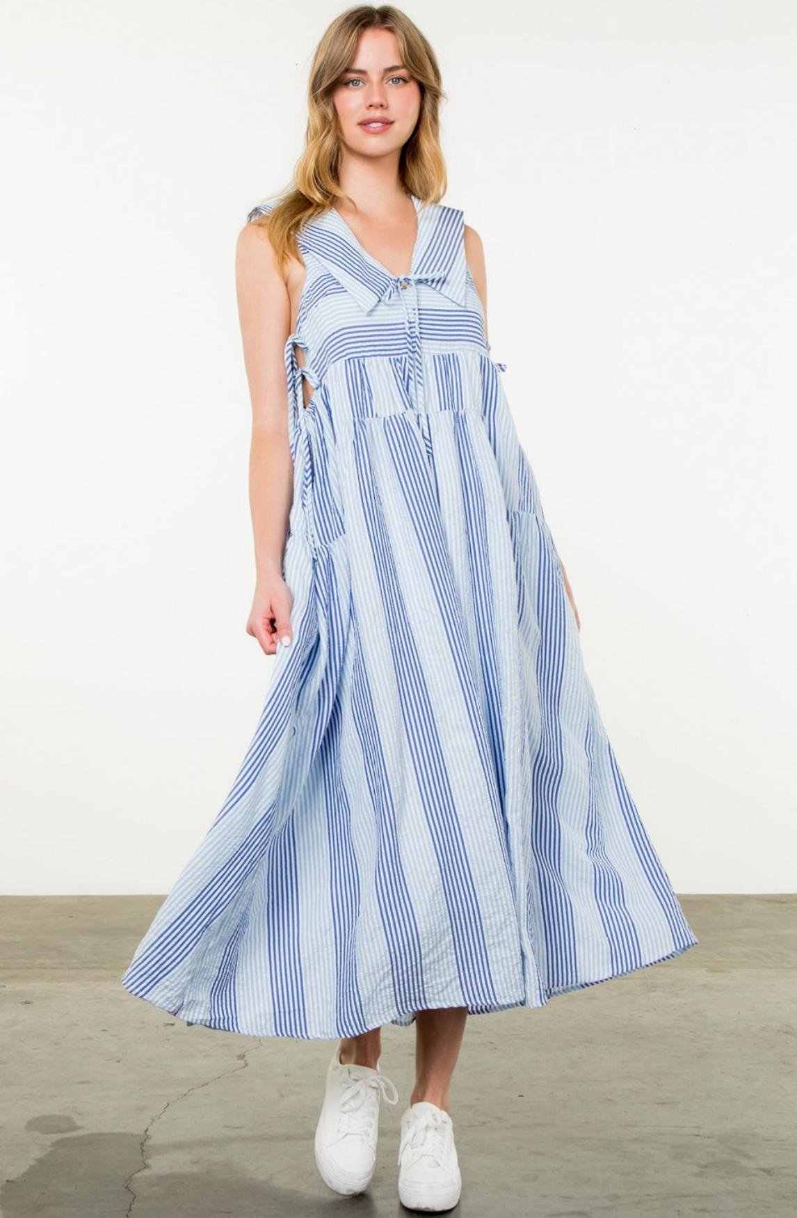 THML Striped Sailor Dress