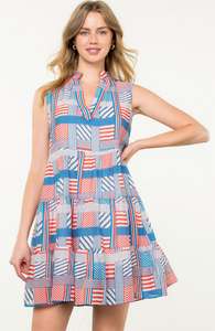 THML Multi Striped Pattern Dress