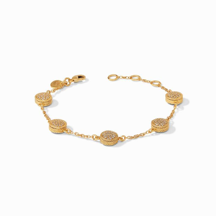 Julie Vos Windsor Delicate 24k Gold Plated Bracelet